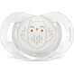 SUAVINEX | Suzetă SX PRO BONHOMIE anatomică +18 m SOW - alb 1×1 buc, suzetă