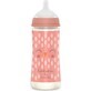 SUAVINEX | BONHOMIA Flasche BONHOMIA 360 ml physiologische Flasche SX PRO +6 LF - rosa 1×360 ml, Trinkflasche
