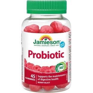 Gomme probiotiche in gelatina 45 pezzi 1×45 pezzi, integratore alimentare