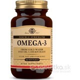 Solgar Omega-3 Olio di pesce d'acqua fredda a doppia forza 60 capsule 1×60 tbl
