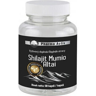 Pharma Activ Shilajit Mumio Altai 1×60 cps, food supplement