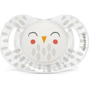 SUAVINEX | Pacifier SX SX PRO BONHOMIE physiological +18 m SOVIČKA - white 1×1 pc, pacifier