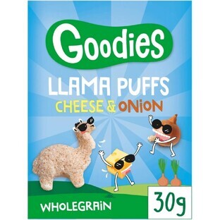 Goodies Patatine al formaggio e cipolla Llama 1×30 g, patatine