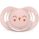 SUAVINEX | Paci Pacifier SX PRO BONHOMIE f physiological 0/6 m SOVIČKA - pink 1×1 pc, pacifier