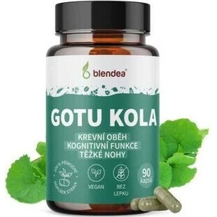 BLENDEA GOTU KOLA 90CPS 1×90 cps, voedingssupplement