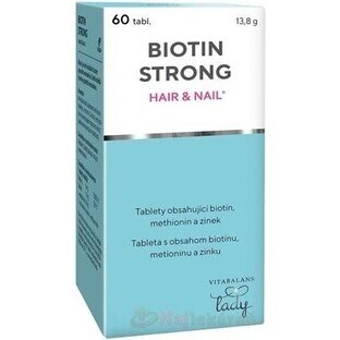 Vitabalans BIOTIN BIOTIN STRONG HAIR&NAIL 1×60 tbl, food supplement