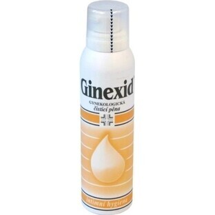 GINEXID mousse nettoyante gynécologique 1×150 ml, hygiène vaginale