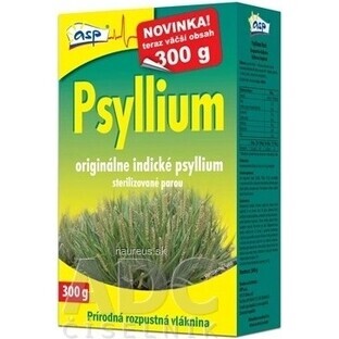 asp Psyllium 1×300 g, fibre naturelle soluble