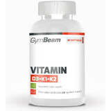 Gymbeam vitamina d3+k1+k2 sin sabor 60cps 1×60 cápsulas sin sabor