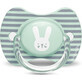 Suavinex Soother Soother Prem Hygge 6/18 green stripes 1×1 pc, sucette