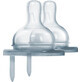 Pure silicone mouthpieces 1×2 pcs, with diaphragm