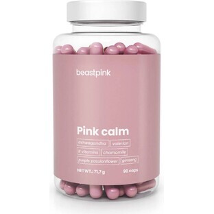 Gymbeam beastpink roze kalm beastpink 90cps 1×90 capsules