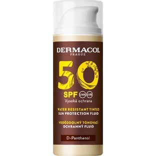 Dermacol SUN Fluido Facial Coloreado SPF 50 1×50 ml, fluido facial
