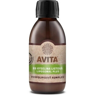 AVITA B9 LIPOSOMAL FOLIC ACID LIPOSOMAL PLUS 1x200 ml, phospholipid complex