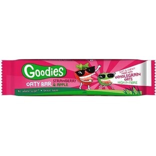 Goodies Flocons d'avoine aux fraises et aux pommes 1×23 g, barre d'avoine