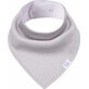 SIMED Bavaglino in cotone con PUL impermeabile, grigio 1×1 pz.
