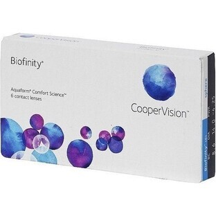 BIOFINITY LENSES 1×6 pcs, moon lens