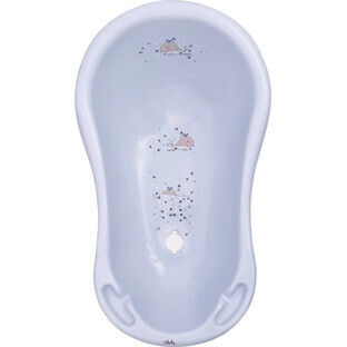 MALTEX Baignoire avec bouchon Minimal 84 cm - bleu satiné 1×1 pc, baignoire