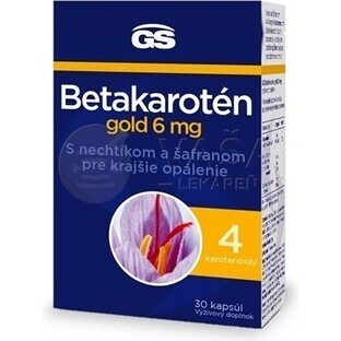 GS Betacaroten Gold 6 mg 1×30 cps, Nahrungsergänzungsmittel