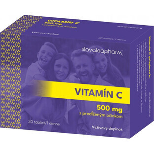 Slovakiapharm VITAMIN C 500 mg langwirkend tbl 1x30 Stück