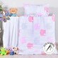 EMI Elephant bedding for children pink 130x90+65x45
