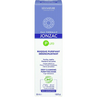 JONZAC Pure Cleansing Peeling Mask BIO para pieles con tendencia acneica 1×50 ml