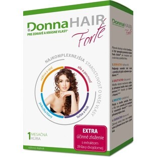 DonnaHAIR Forte 30 cps, 1 traitement mensuel