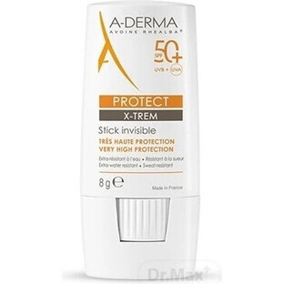 A-DERMA PROTECT X-TREM STICK 50+ transparent stick 1x8 g