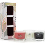 Yankee Candle - Gift set 3x glass votive candle 1×3 pcs, candle gift set