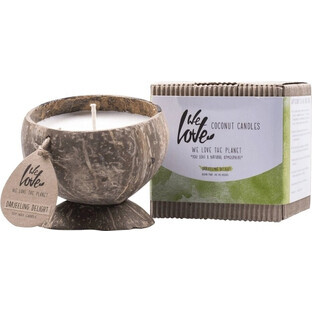 WE LOVE THE PLANET SOY CANDLE KO D.DELIGHT 190G 1×190g, Sojakerze