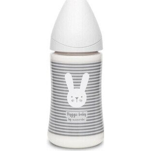 Suavinex Prem Flasa 270ml 3p Hygge Pruz Grey 1×1 buc, flacon