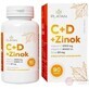 PLATAN Vitamina C + D + Zinc 1x90 tbl, supliment alimentar