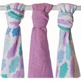 XKKO BMB Bamboo Diaper Heaven pentru băieți, 70x70, (3pcs) 1×1 pcs