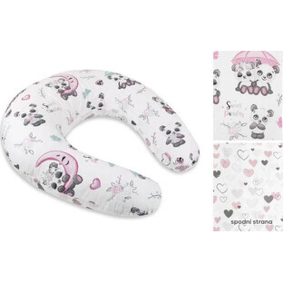 Breastfeeding pillowcase 665/017 panda bear