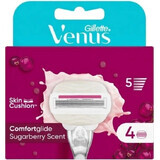 VENUS COMFORTGLIDE SUGARBERRY SHAVING HEADS 4 pcs 1×4 pcs, replacement shaving heads