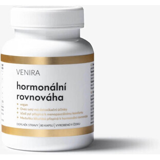 VENIRA Hormonal balance 1×80 cps, complemento alimenticio para el equilibrio hormonal