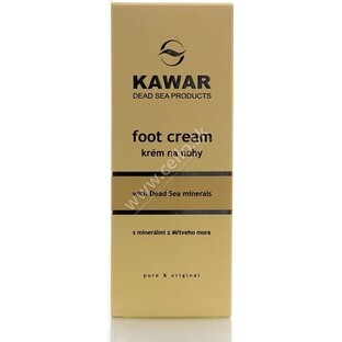 Kawar Crema piedi minerale del Mar Morto 150ml 1×150 ml 1×150 ml, crema piedi