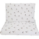 EKO Lenjerie de pat 2 piese Cherry 90x120cm + 40x60cm 1×1 buc, lenjerie de pat