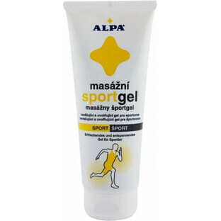ALPA SportStar GEL DE MASAJE DEPORTIVO 1×210 ml, gel para deportistas