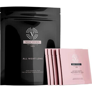 Miss Vivien All Night Long 5 Beutel + Kondom 5×6 ml, Intimhygiene-Packung