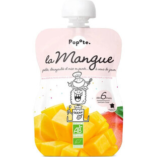 POPOTE Capsule de mangue biologique 120 g, 6+ 1×120 g
