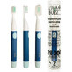 Vitammy Buzz periuță de dinți sonică cu 28.000 de micro mișcări, 2 programe de curățare, Navy/Blue 1×1 buc, periuță de dinți electrică