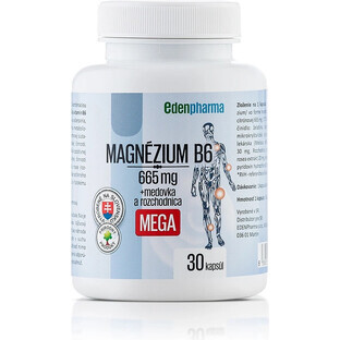 EDENPharma MAGNESIO + Vitamina B6 1×30 tbl