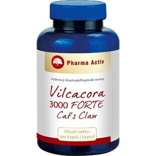 Pharma Activ Vilcacora 3000 FORTE Cat´s Claw 1×200 cps, food supplement
