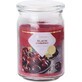 Emocio Bottiglia in vetro 93x142 mm con coperchio in vetro Candela profumata Black Cherry 1×1 pz, dimensioni 93 x 142 mm