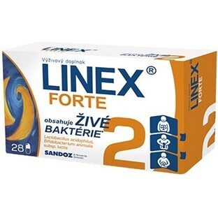 LINEX forte 1×28 cps, integratore alimentare