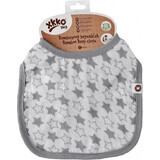 XKKO Bamboo bavetă - Little Stars Silver 1×1 buc