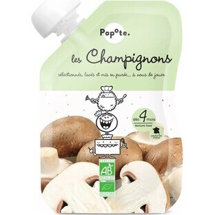 POPOTE Bio-Pilzköpfe 120 g, 4+ 1×120 g