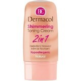DERMACOL Color Cream 2in1 shade: NATURAL 1×30 ml, 2in1 coloring cream
