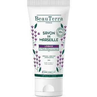 Jabón Líquido de Marsella - Lavanda - 100ml 1×100ml, jabón líquido